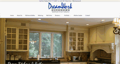 Desktop Screenshot of dreamworkkitchens.com